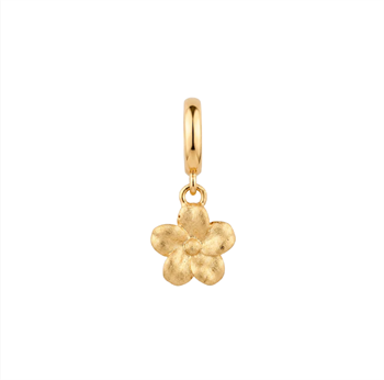Christina Jewelry & Watches Flower Grace charm i forgyldt sølv 6 mm